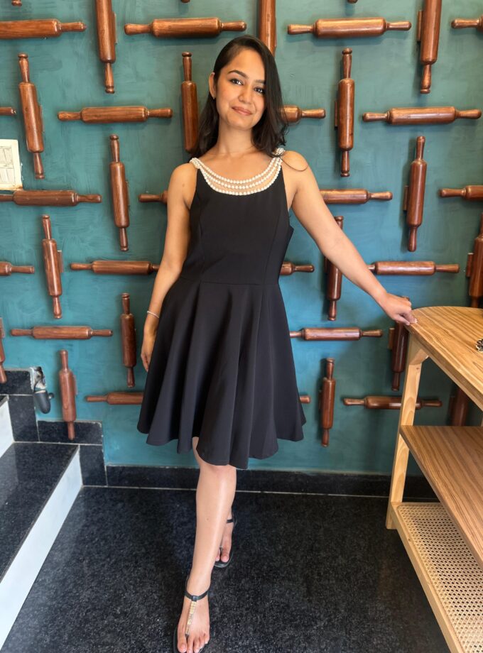 Fello Pearl Detailing Dress