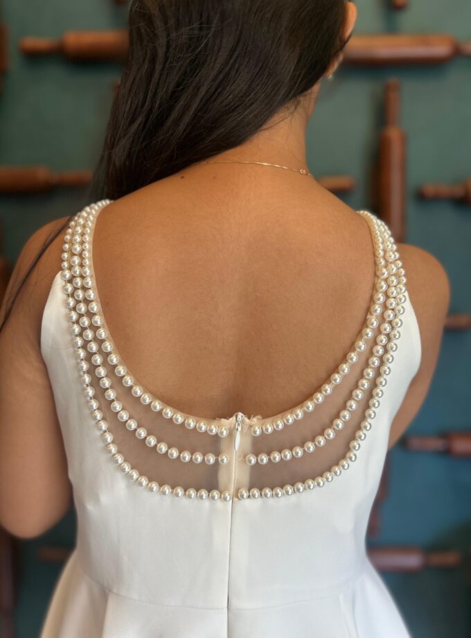 Fello Pearl Detailing Dress