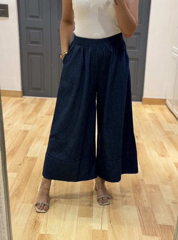 Denim Culottes-Lower