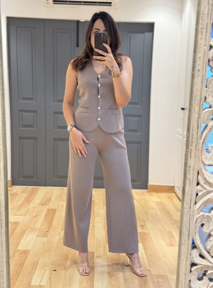 Kiya waist coat Coord set