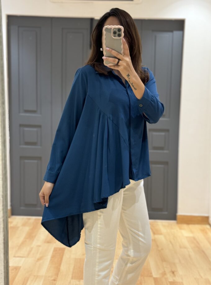 Bloy Asymmetrical Long Shirt