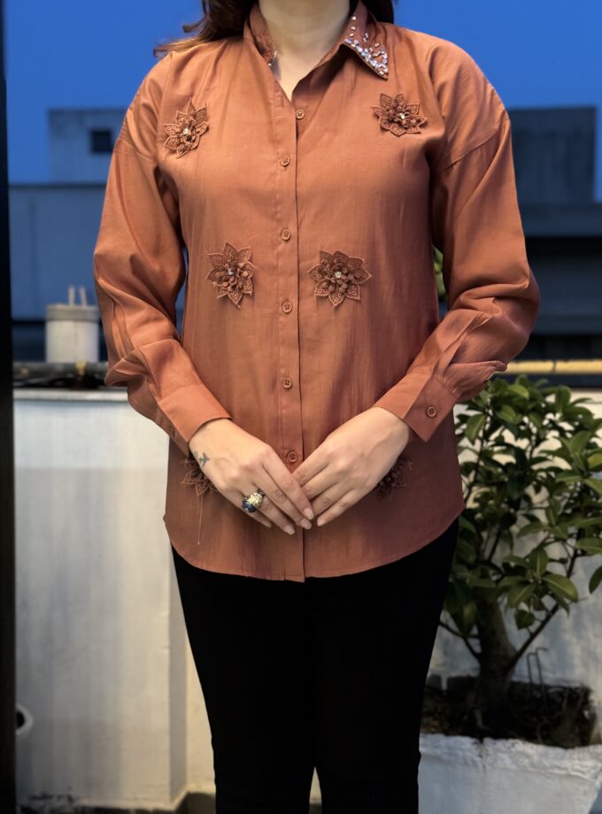 June Embellished Shirt