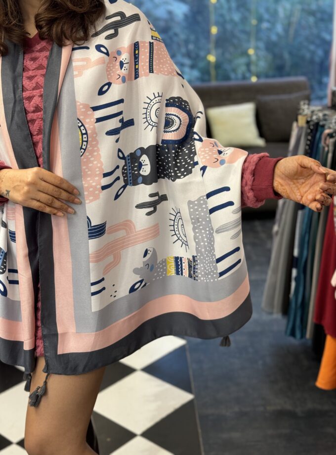 Lhama Printed Stole