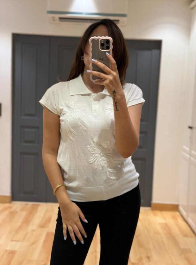 Elly Embellished Top