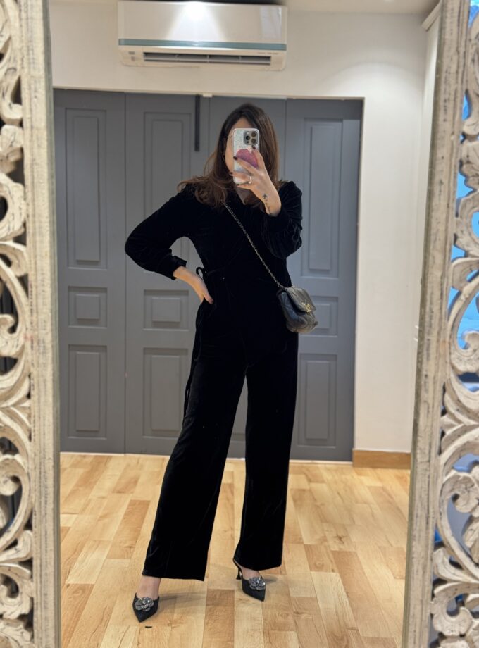 luxe velvet coord set
