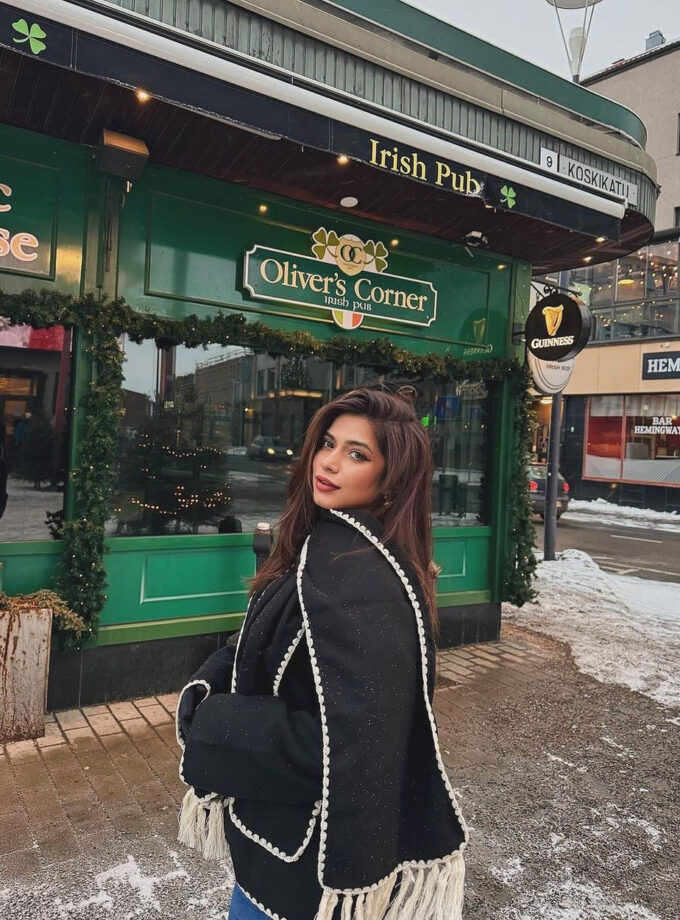 Luxe Coat With muffler