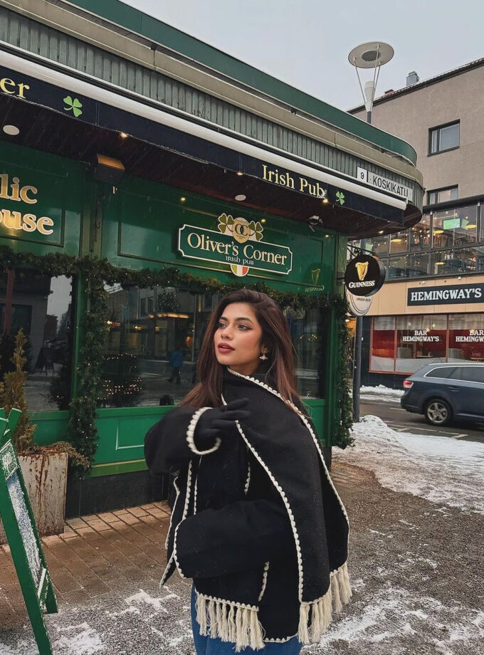 Luxe Coat With muffler