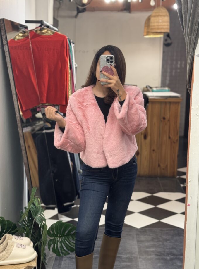 Polo faux fur jacket