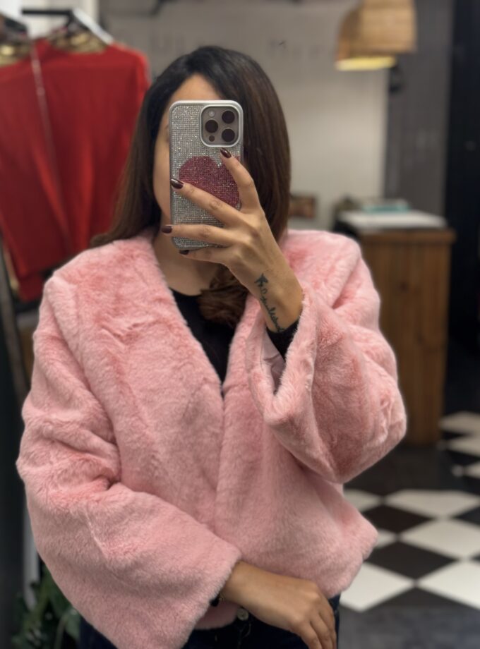 Polo faux fur jacket