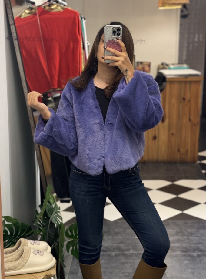 Polo faux fur jacket