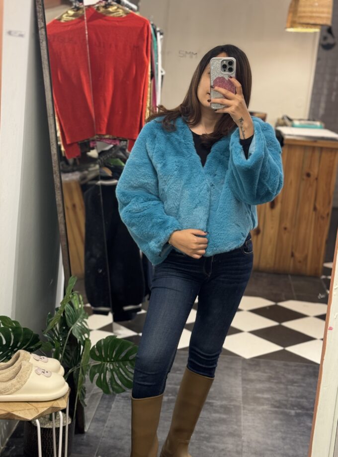 Polo faux fur jacket