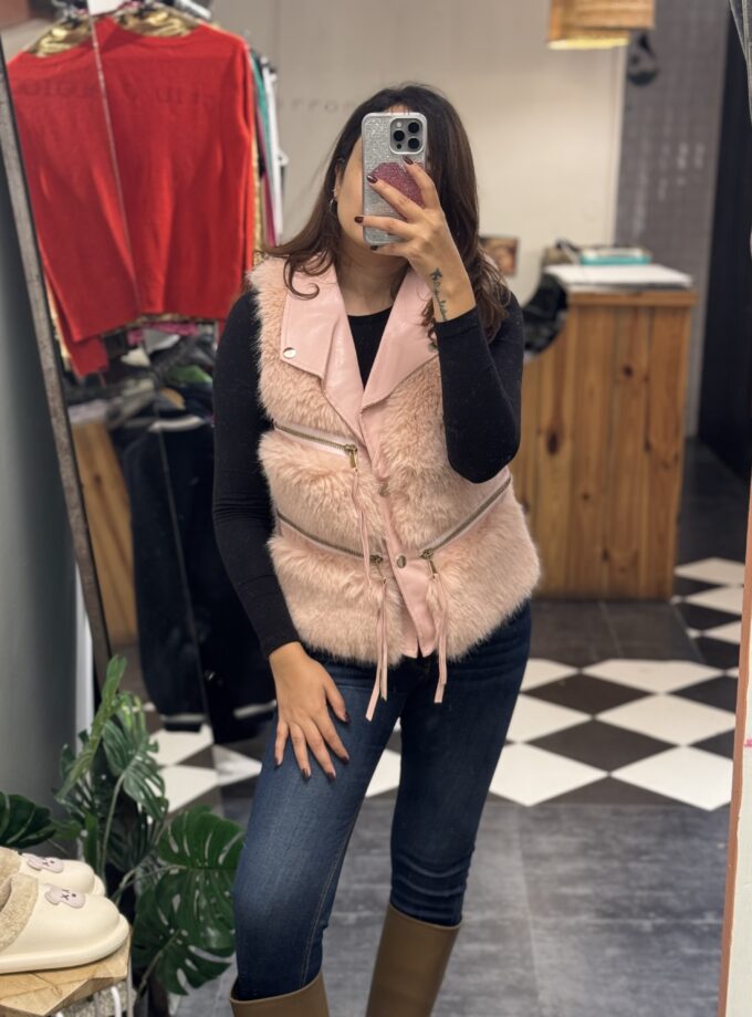 Elin faux fur jacket