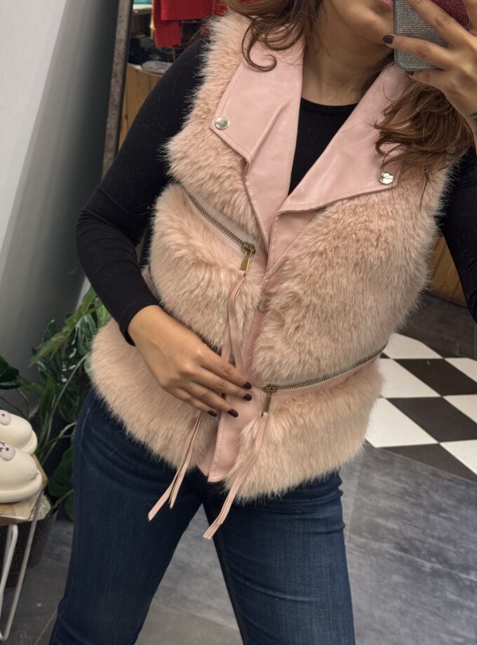 Elin faux fur jacket