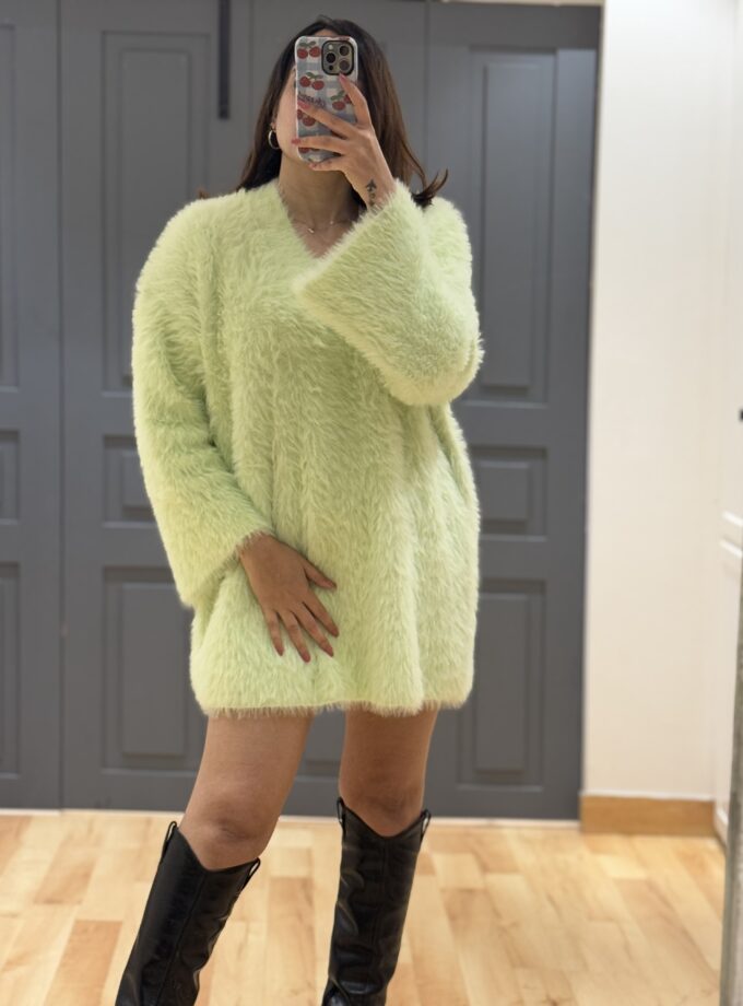 Tammy Faux Fur Dress