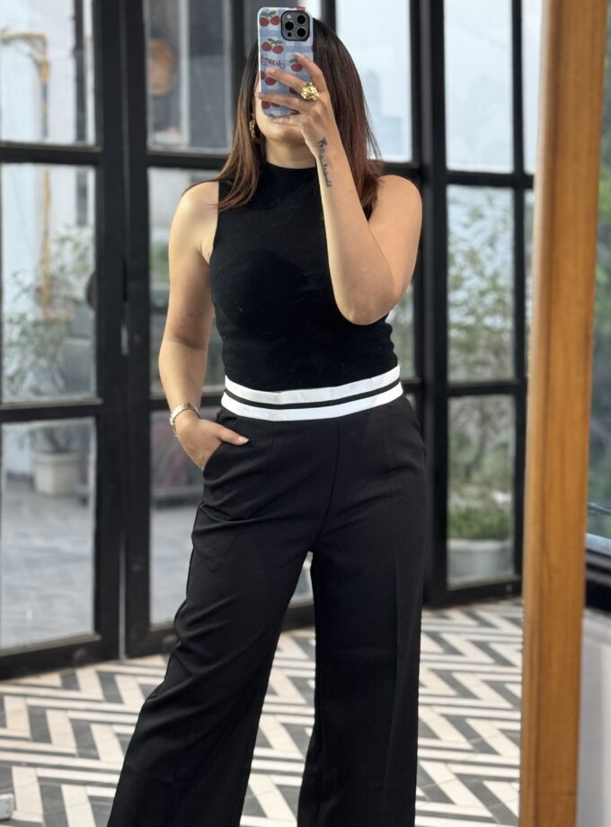 Mirari Striped Trousers- Pants