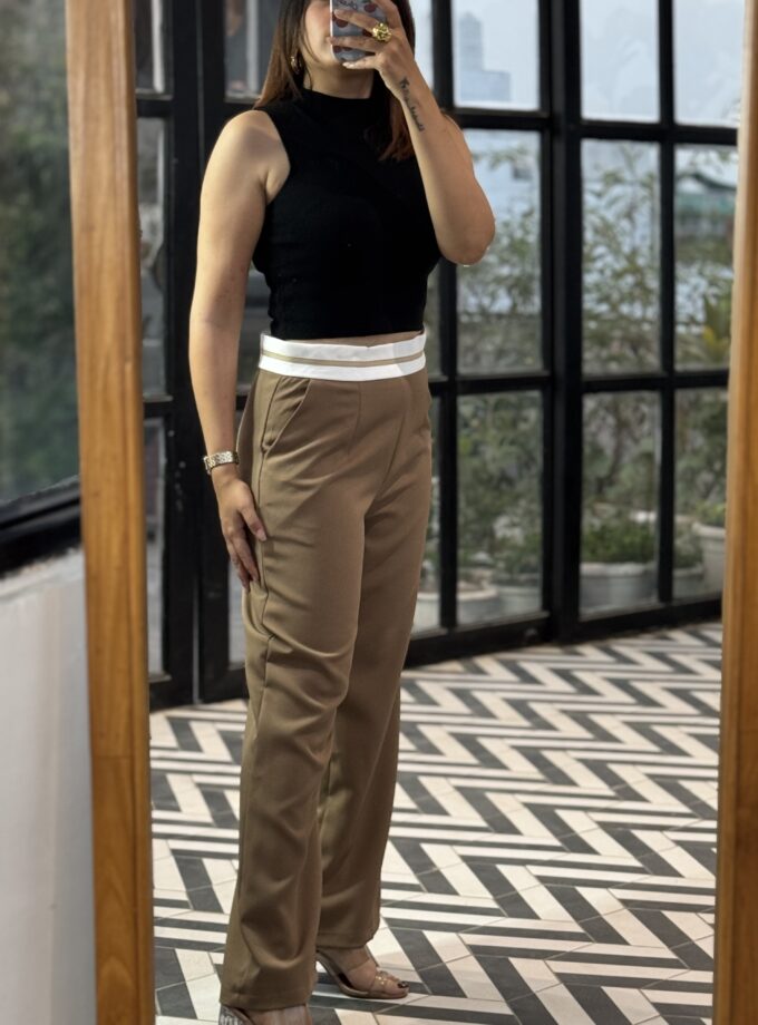 Mirari Striped Trousers- Pants