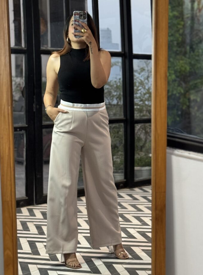 Mirari Striped Trousers- Pants