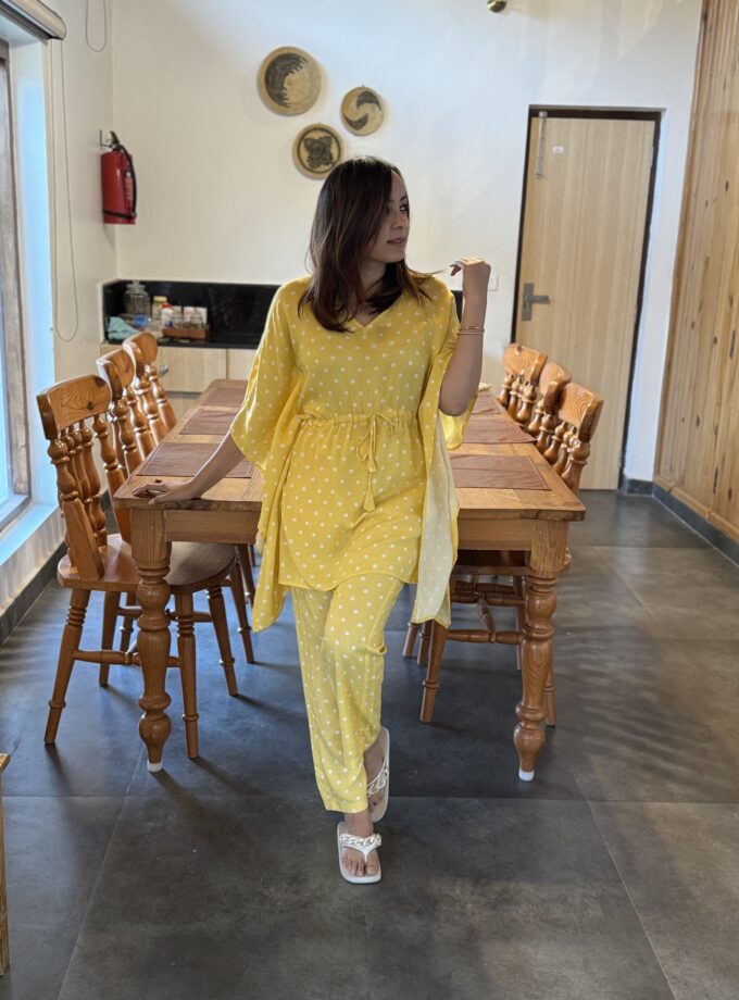 Kaftan lounge Coord Set