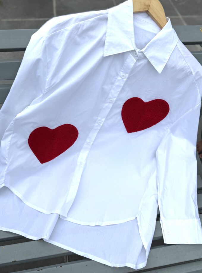 Tufted Heart Shirt
