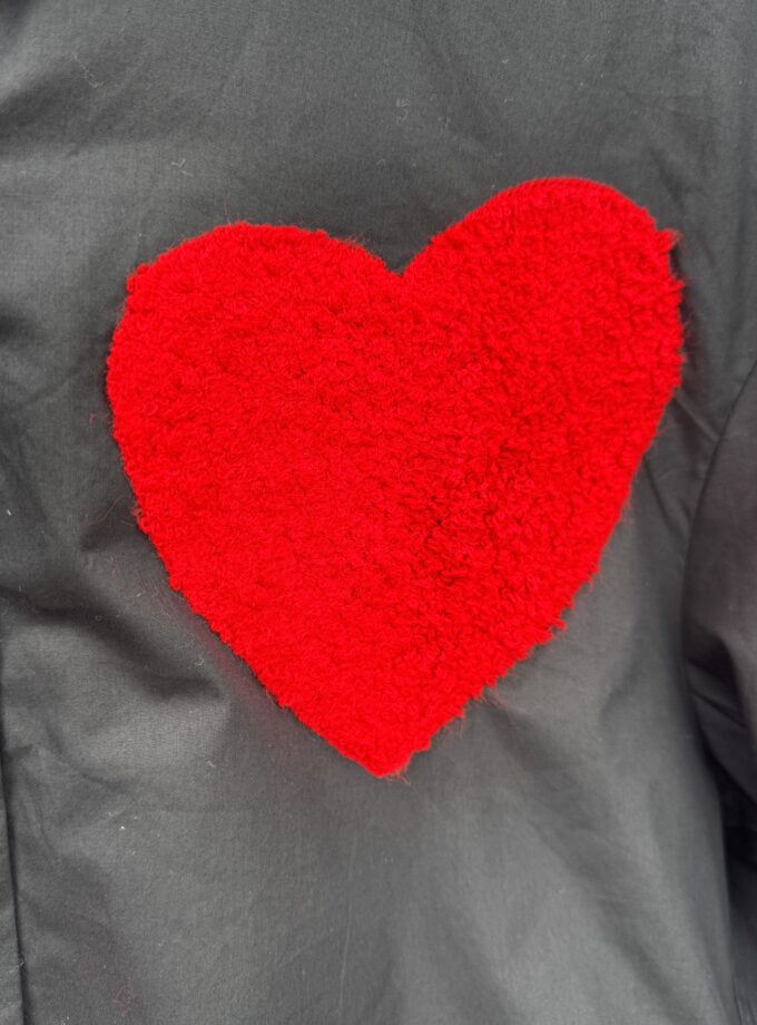Tufted Heart Shirt