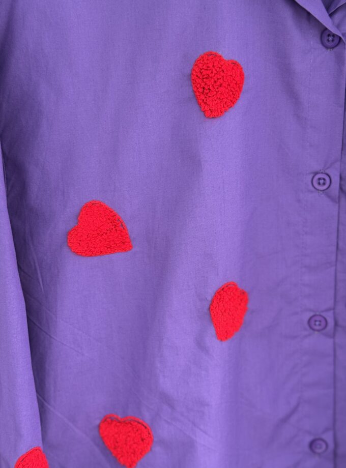 Tufted Heart Shirt