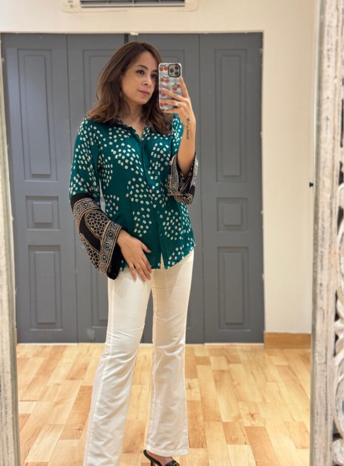 Bandhani Rabari Heritage Shirt