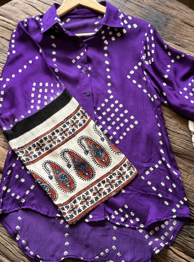 Bandhani Rabari Heritage Shirt