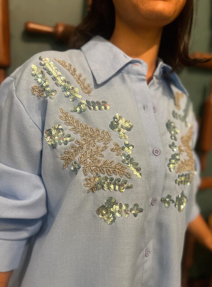 Kiro Luxe Embellished Shirt