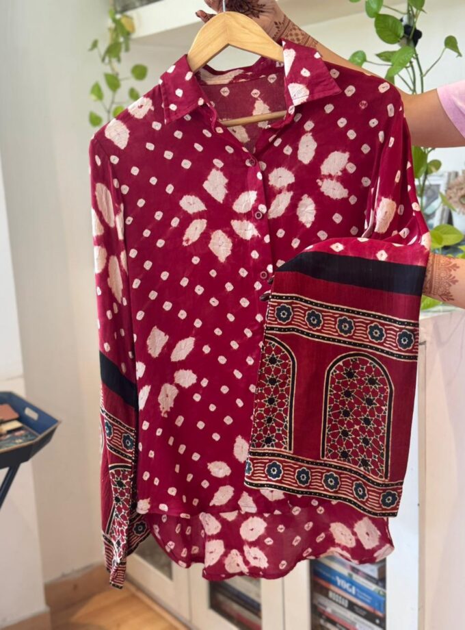Bandhani Rabari Heritage Shirt