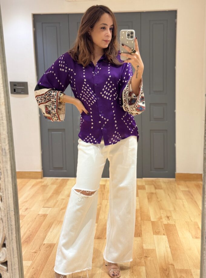 Bandhani Rabari Heritage Shirt