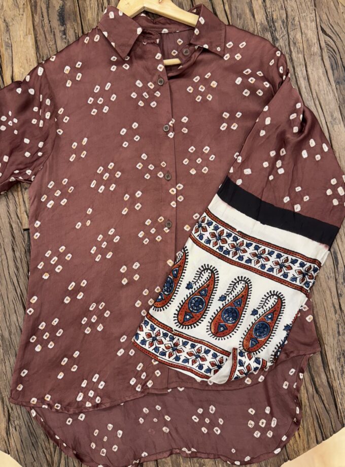 Bandhani Rabari Heritage Shirt