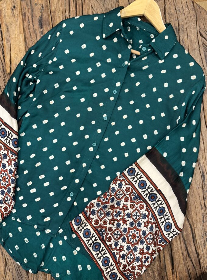 Bandhani Rabari Heritage Shirt