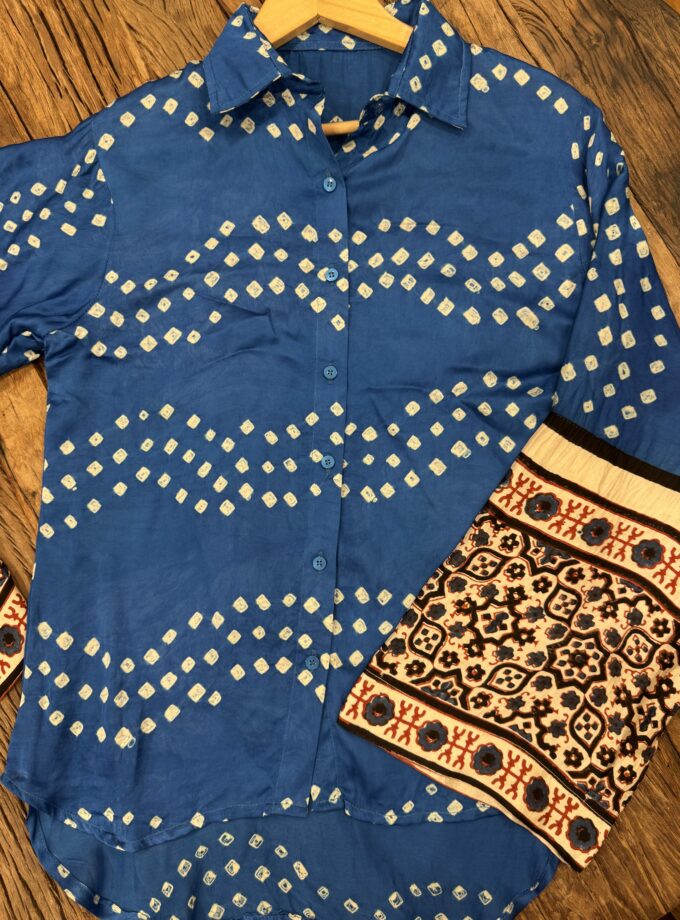 Bandhani Rabari Heritage Shirt