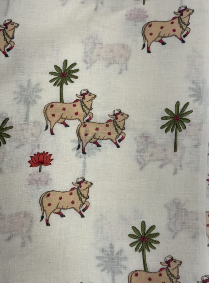 Nandi Linen Tunic & Pants Coord Set