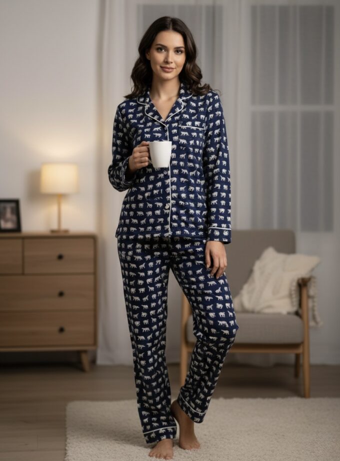 Flannel Winter Nightsuit