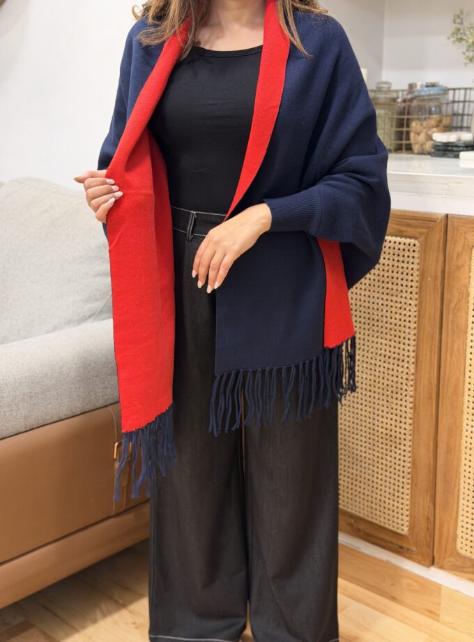 Lorna Wrap With Sleeves