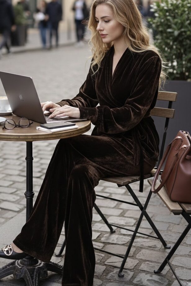Luxe Velvet Coord Set