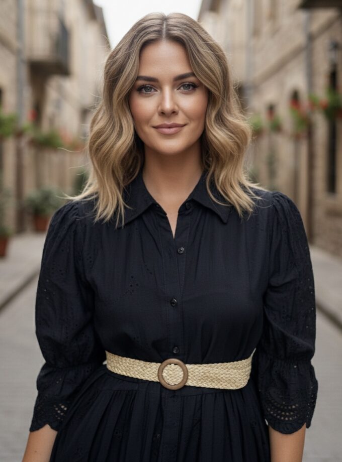 Leto Long Dress With Belt