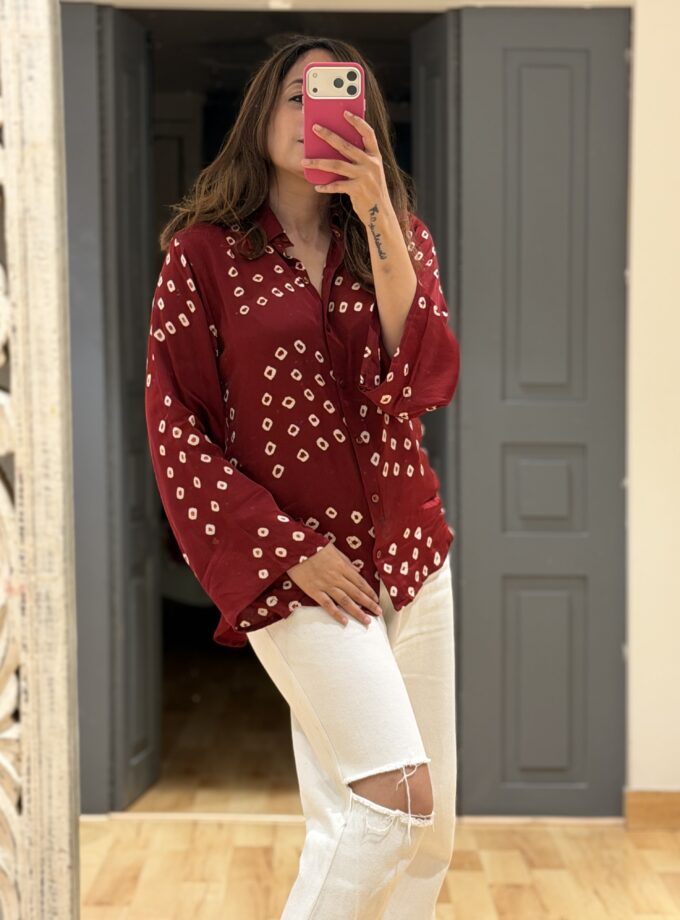 Bandhani Rabari Heritage Shirt