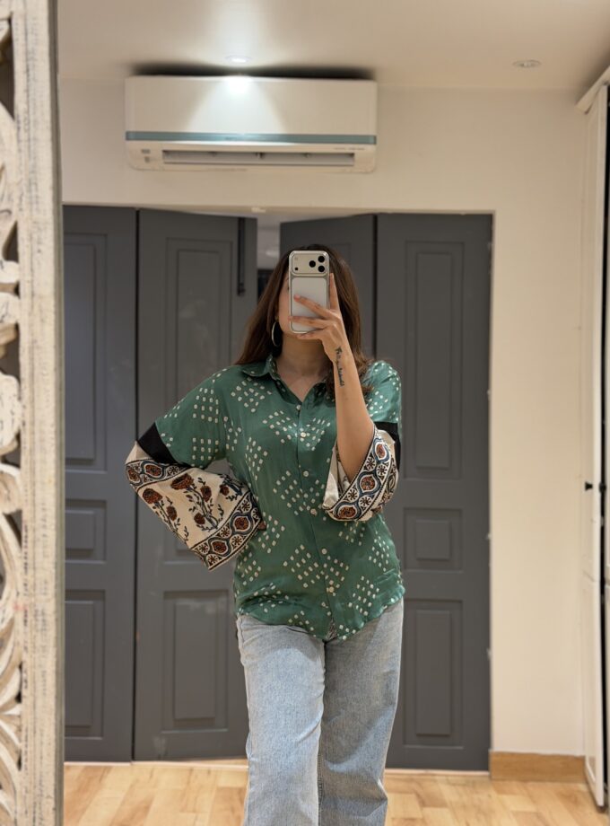 Bandhani Rabari Heritage Shirt