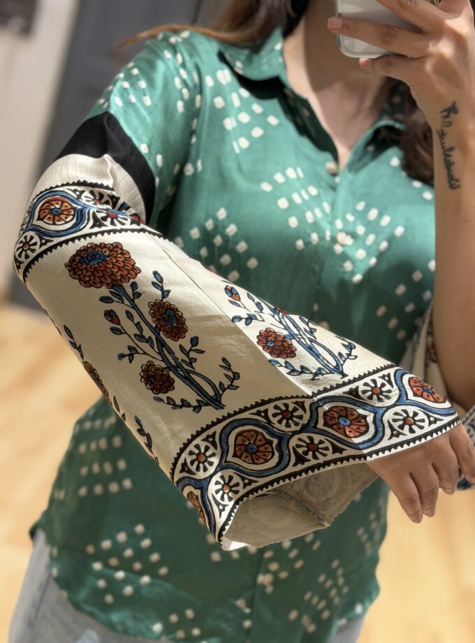 Bandhani Rabari Heritage Shirt