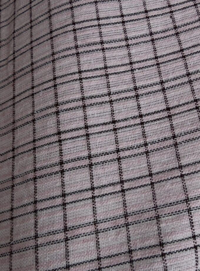 Grid Gingham Balloon Pants And Waist Coat Coord Set
